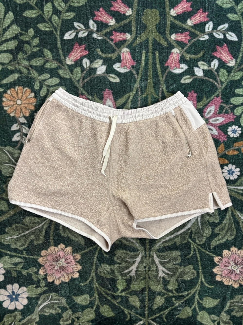 Outdoor Voices Mega Fleece Shorts - Oatmeal
